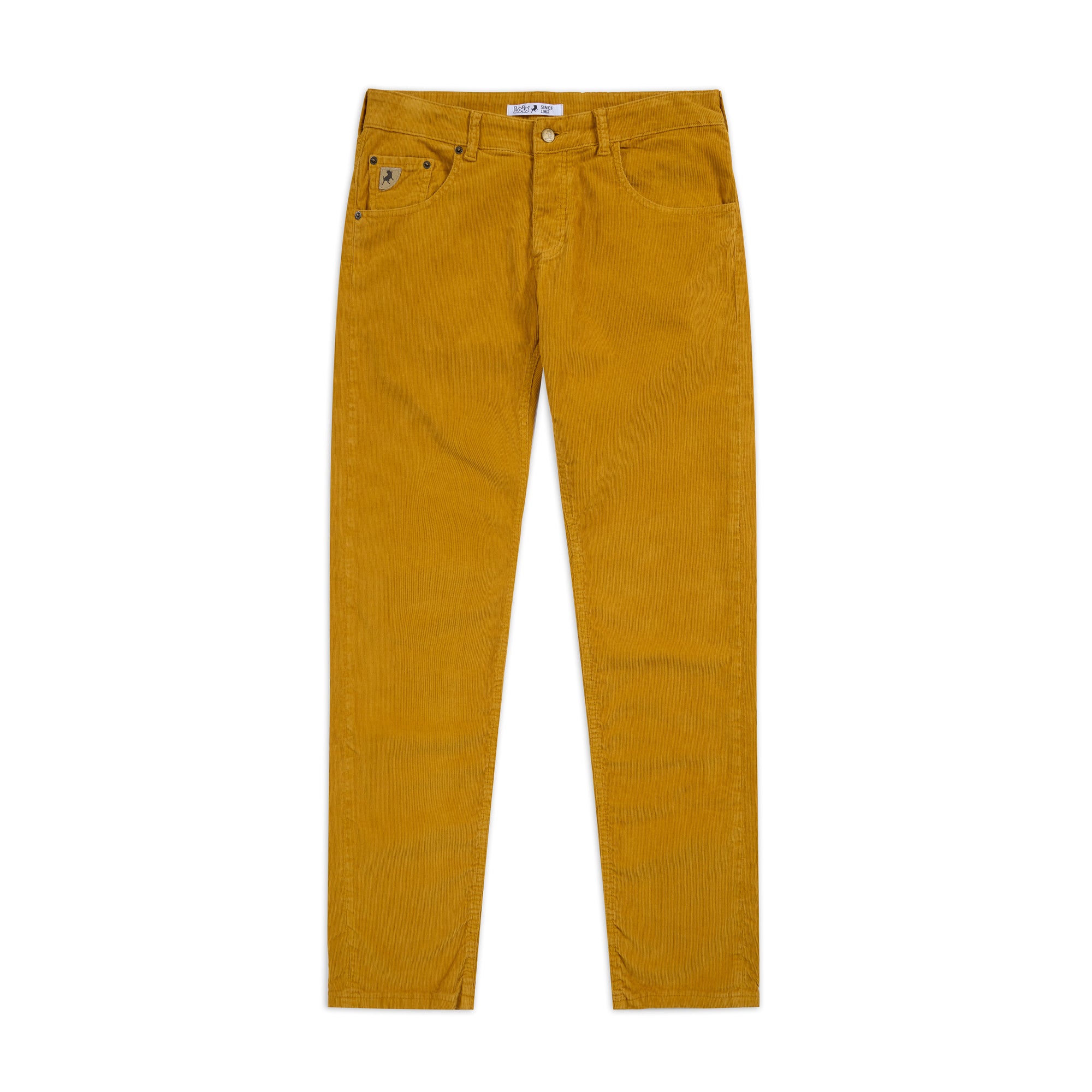 Sierra Thin Cord Trousers Mustard