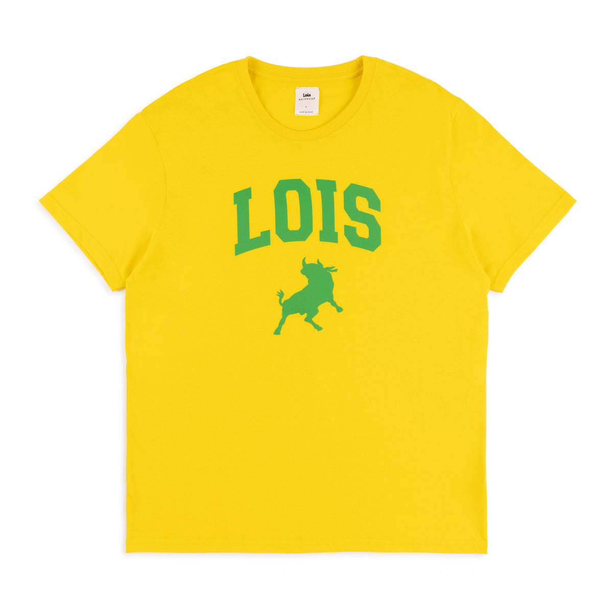 NEW BACO SPECIAL VARSITY TEE YELLOW GREEN