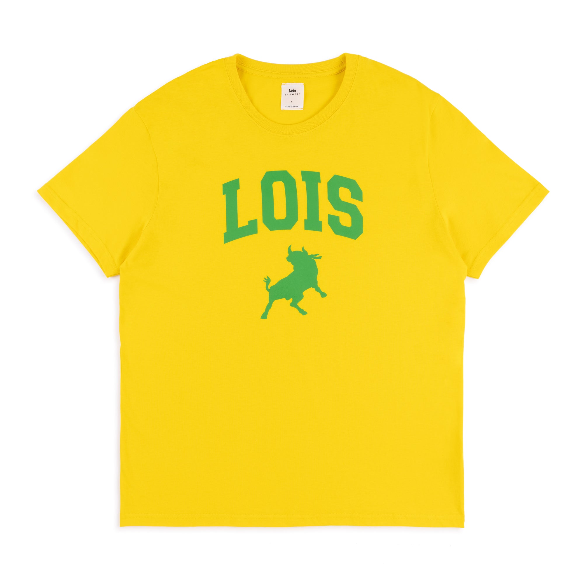 NEW BACO SPECIAL VARSITY TEE YELLOW GREEN