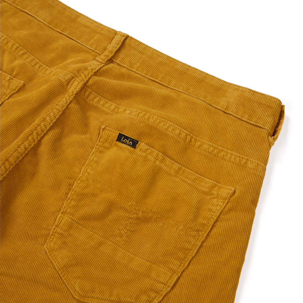 Sierra Thin Cord Trousers Mustard