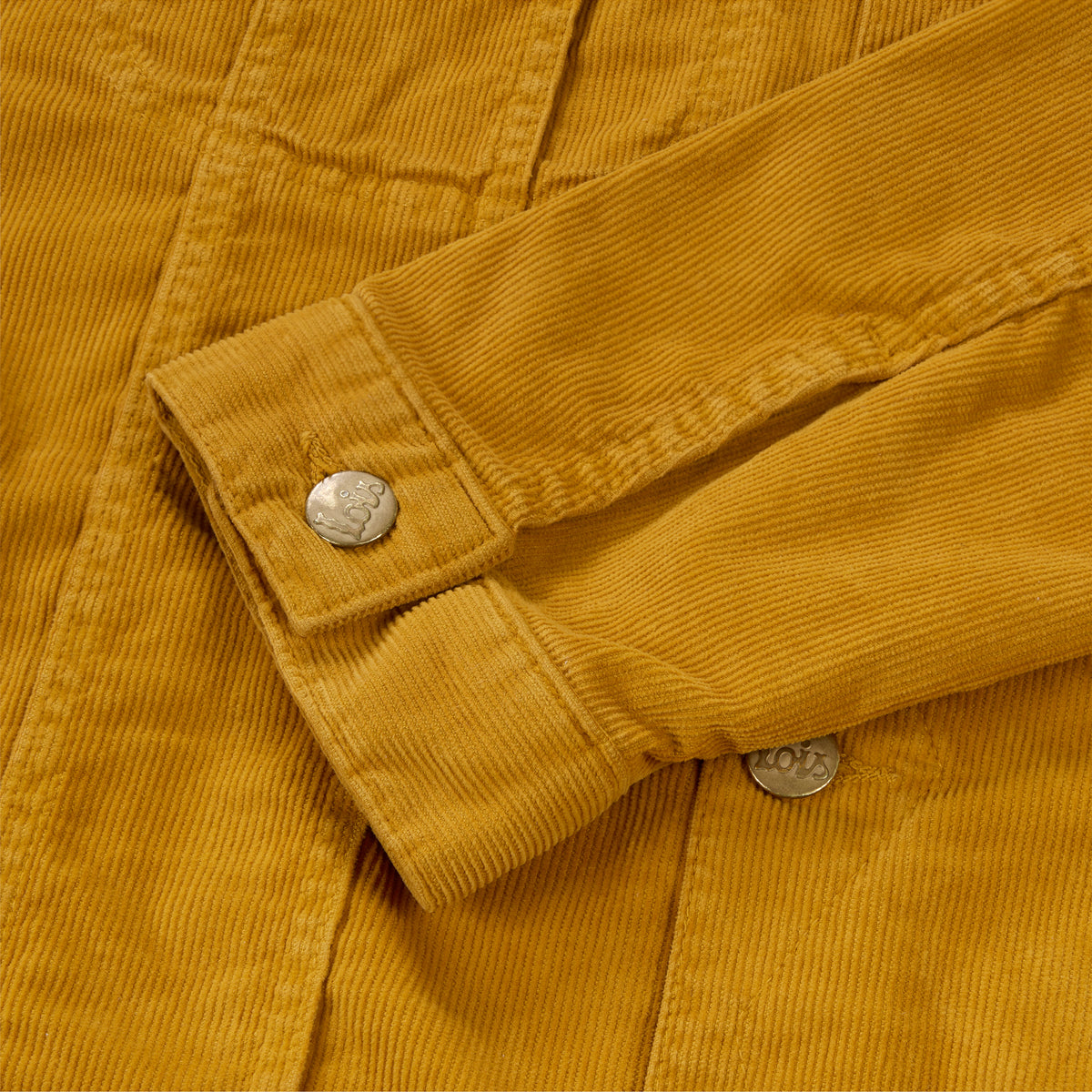 Tejana Trucker Jacket Thincord Mustard
