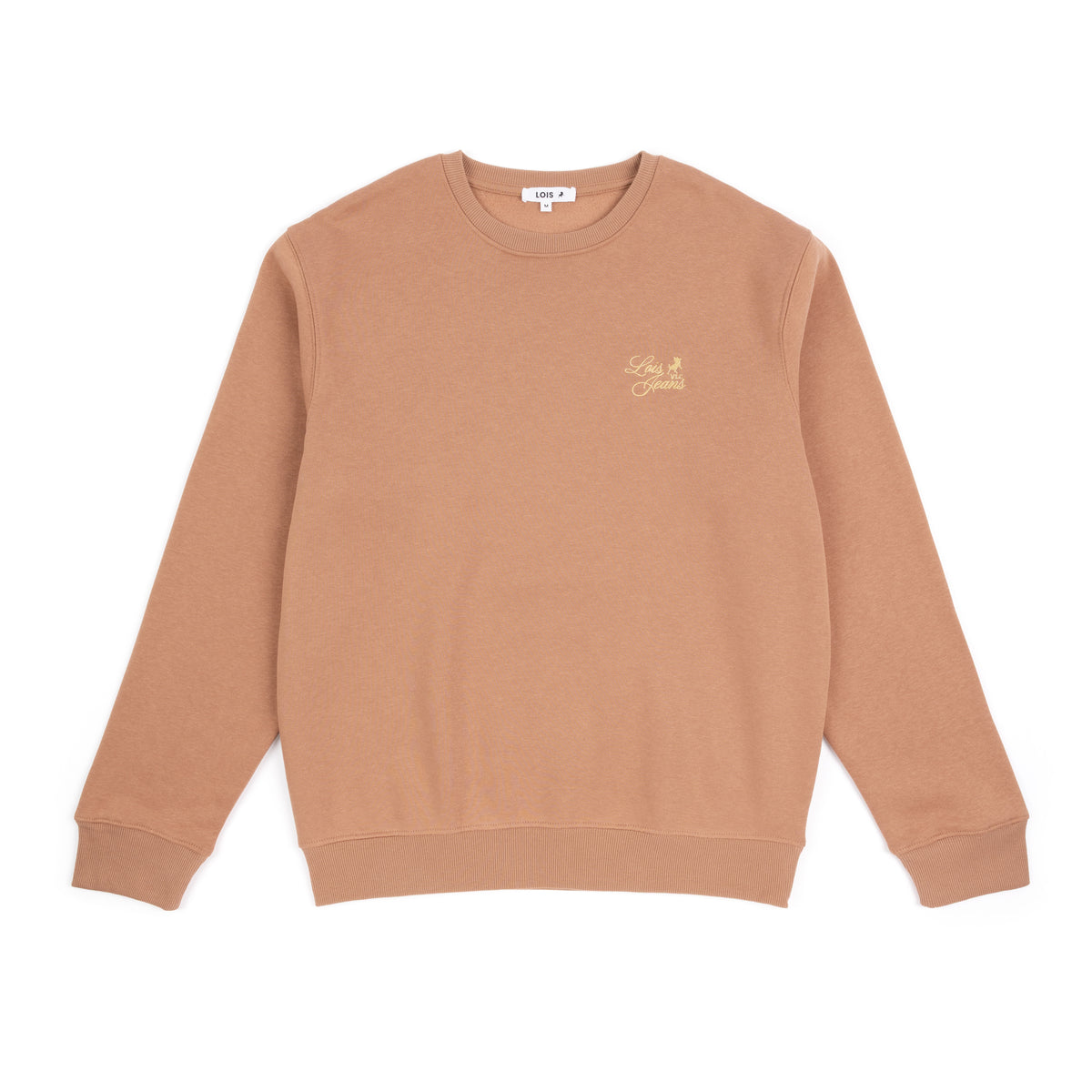Charles Barn Bloat Embroidery Crew Mocca