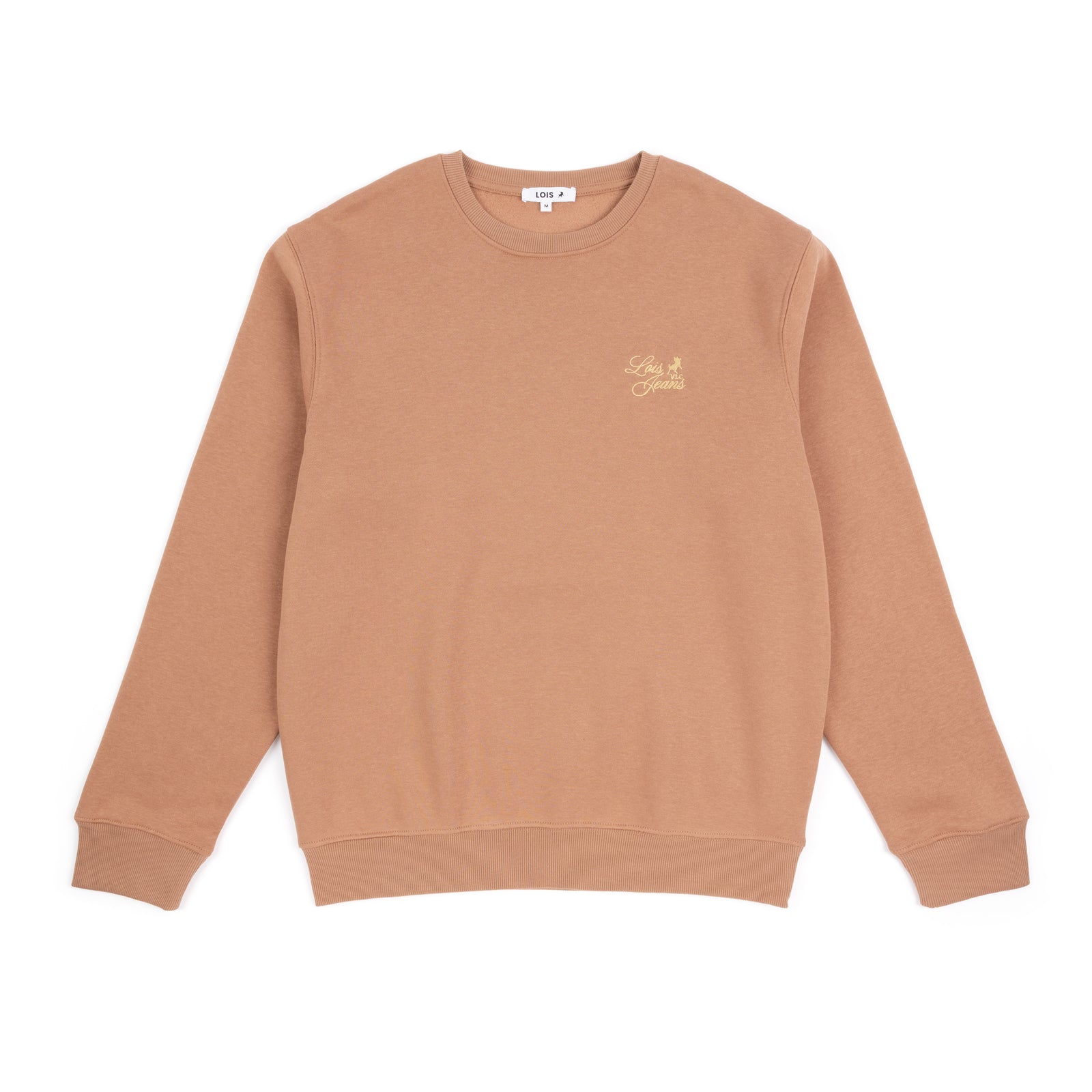 Charles Barn Bloat Embroidery Crew Mocca