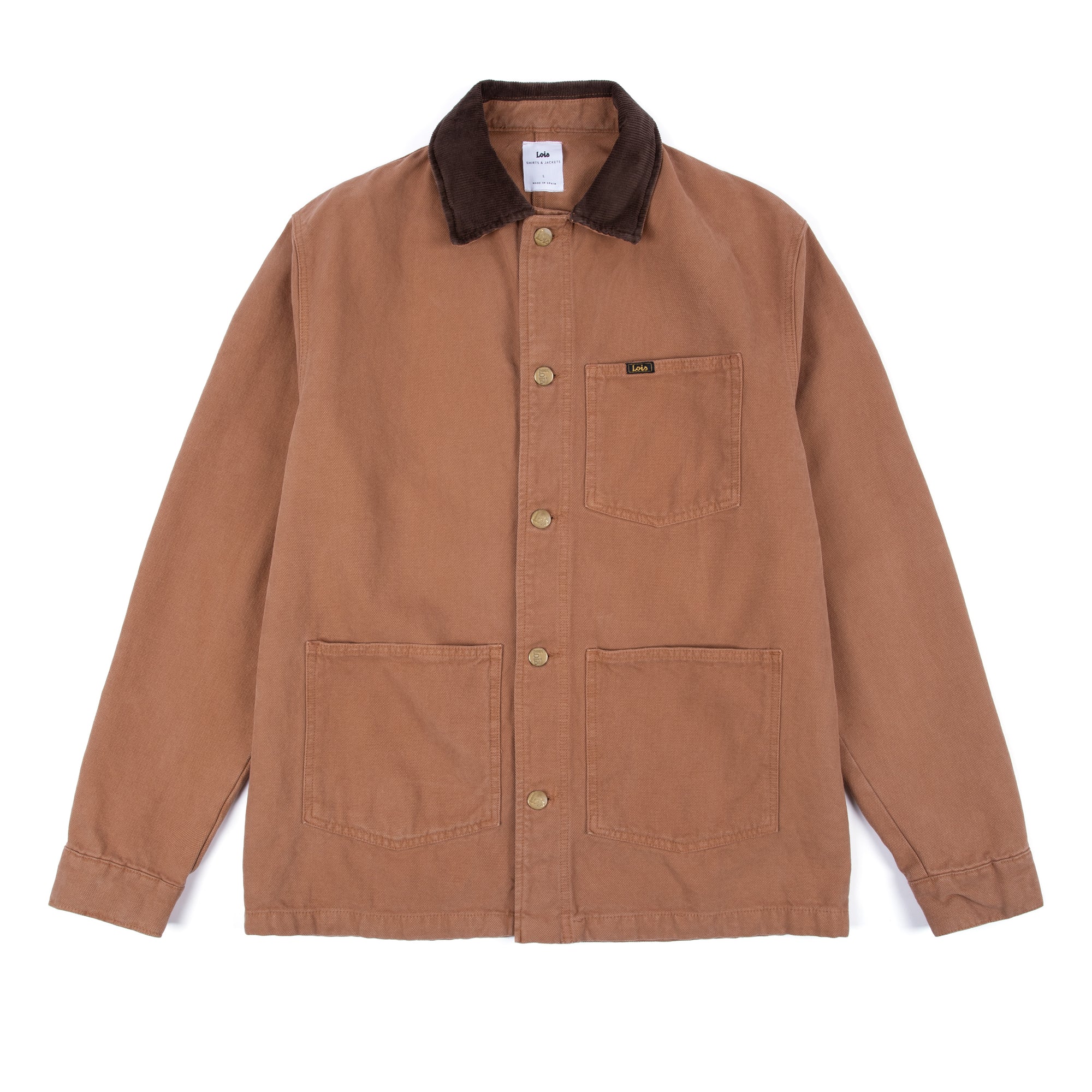 Locomotive Cord Canvas Worker Jacket Rubber