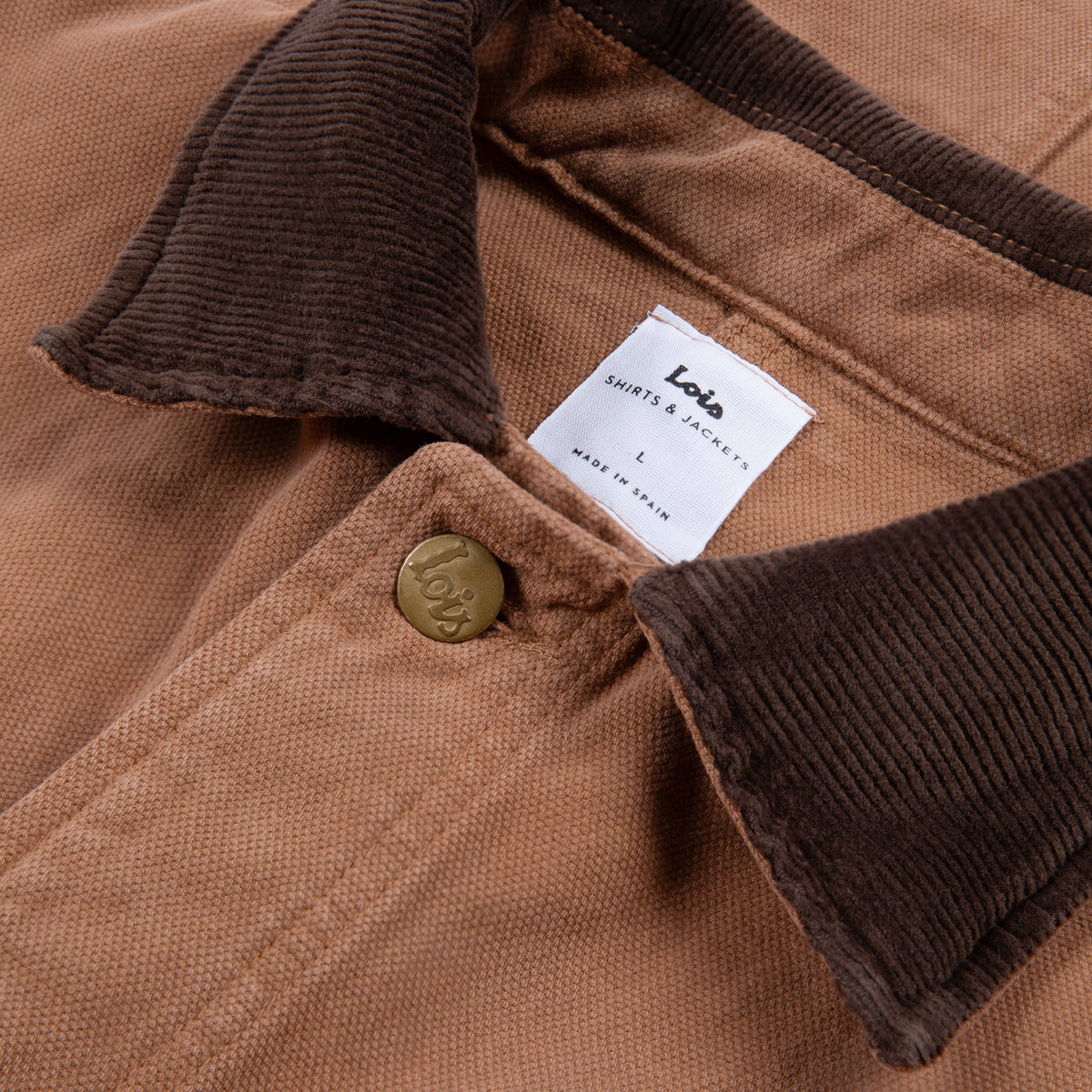 Locomotive Cord Canvas Worker Jacket Rubber