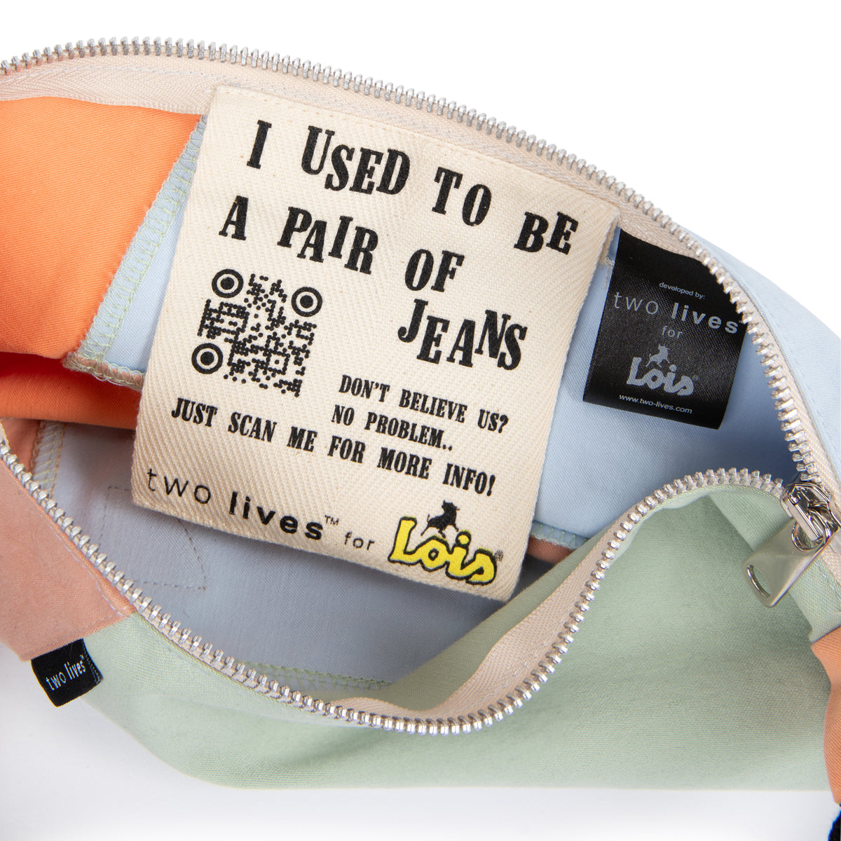 Cross body Shoulder Bag- Multi Colour Bright