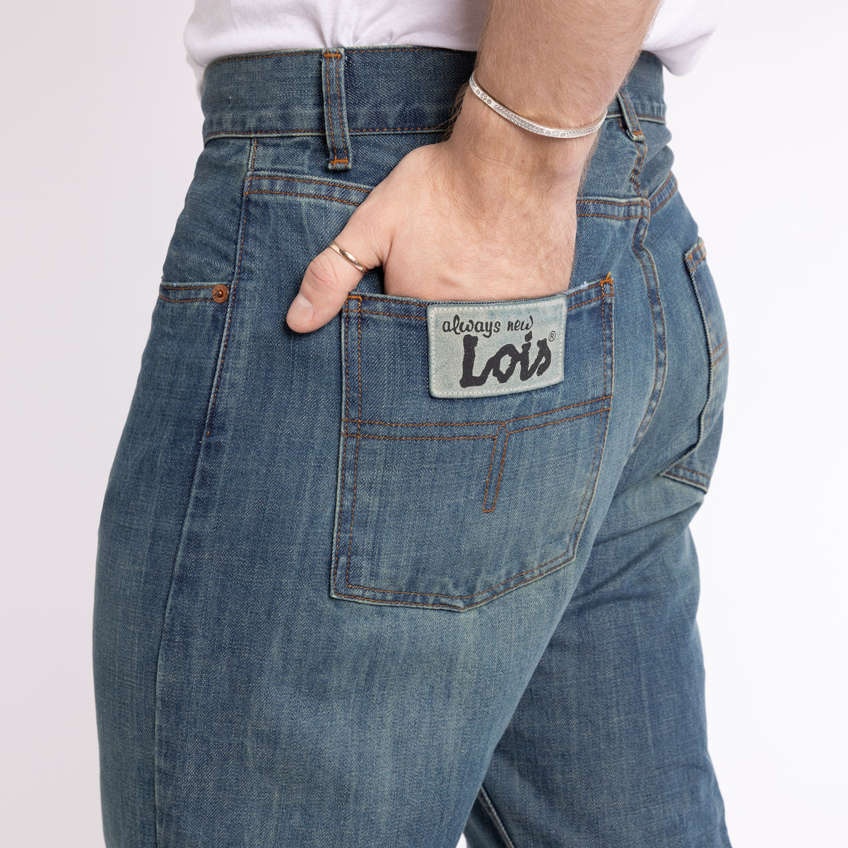 Barba Xander Jean Double Stone