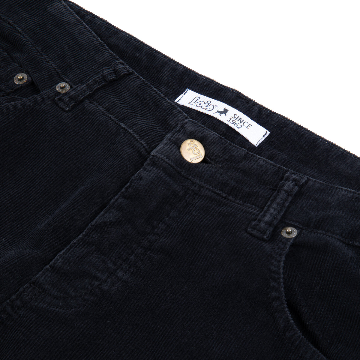 Sierra Cord - Black Tapered Fit