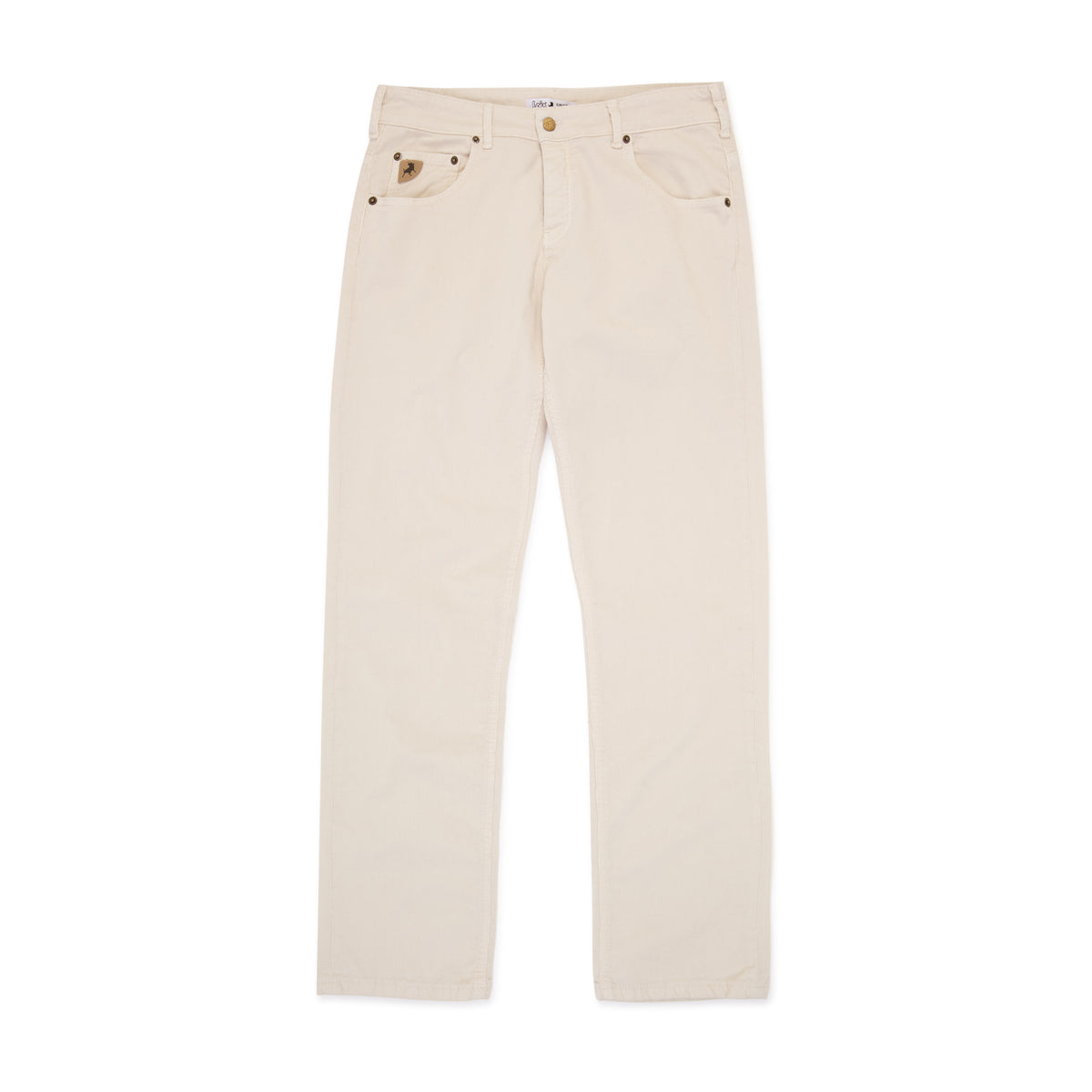 Sierra Needle Cord Trouser Ecru Tapered Fit