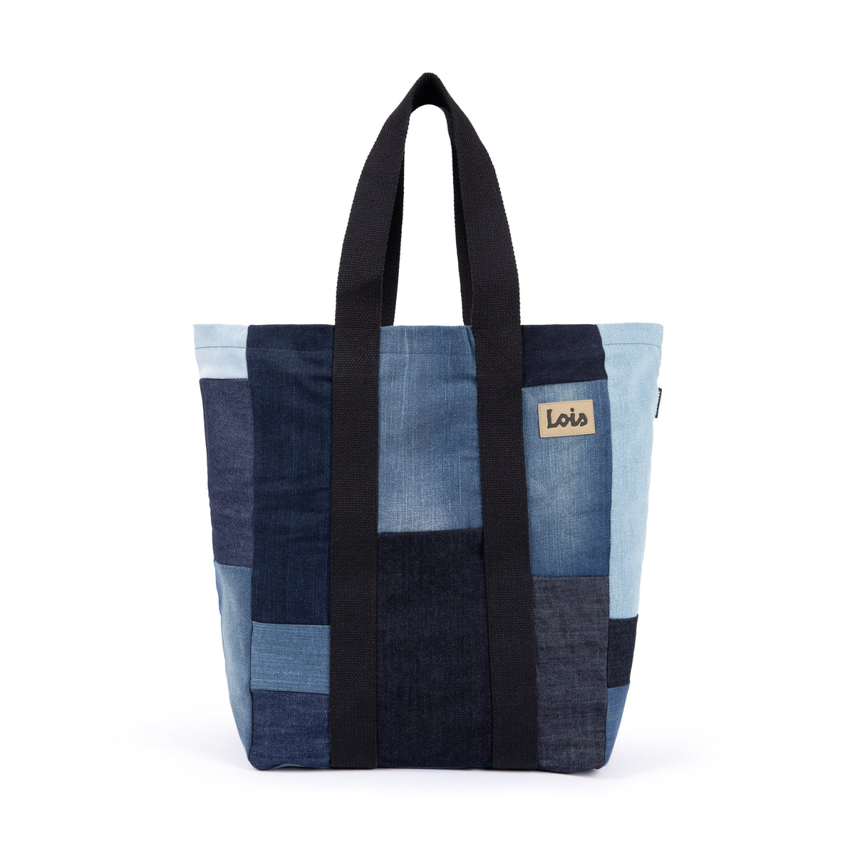 Denim Shopper Tote Bag