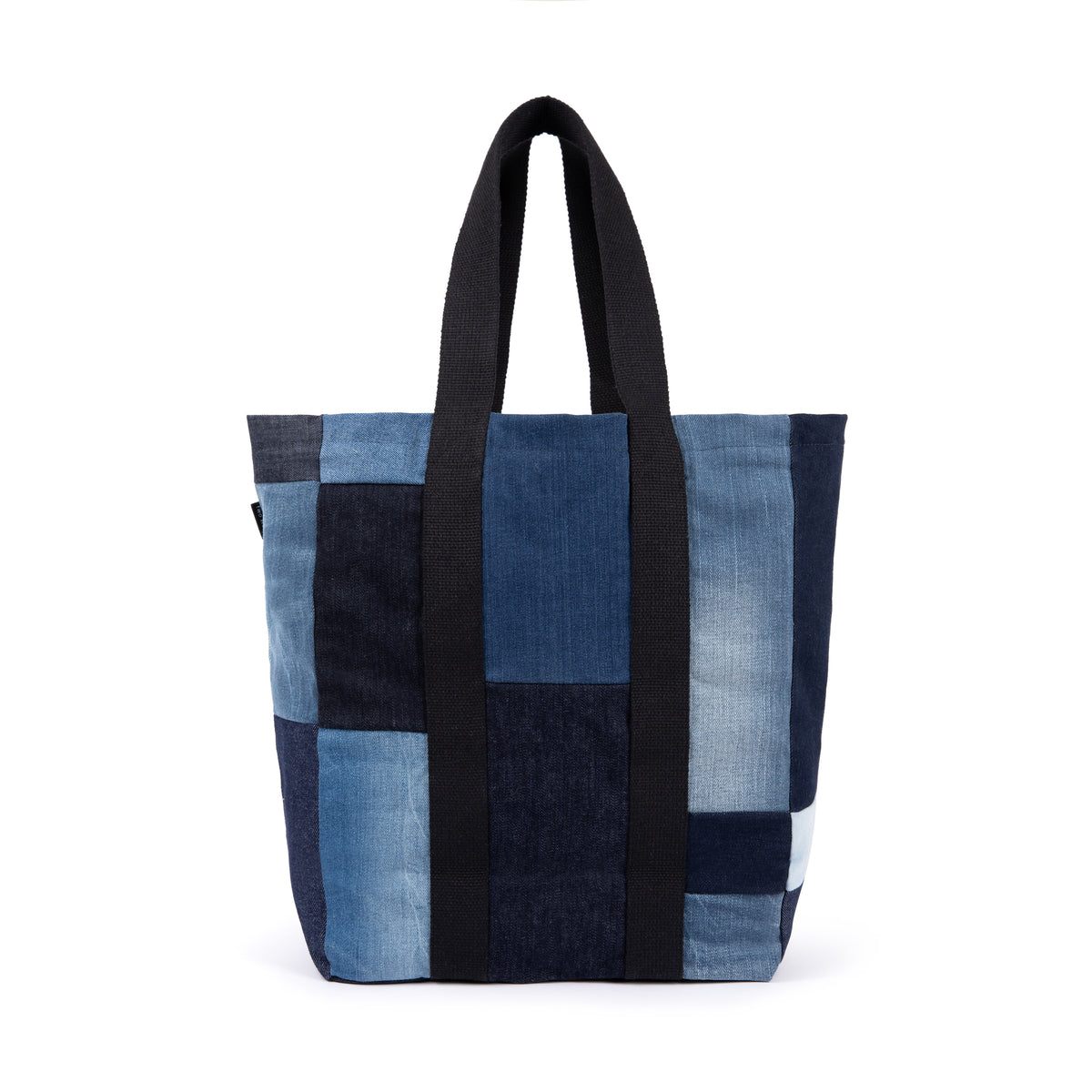 Denim Shopper Tote Bag