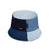 Bucket Hat- Indigo Denim Patchwork