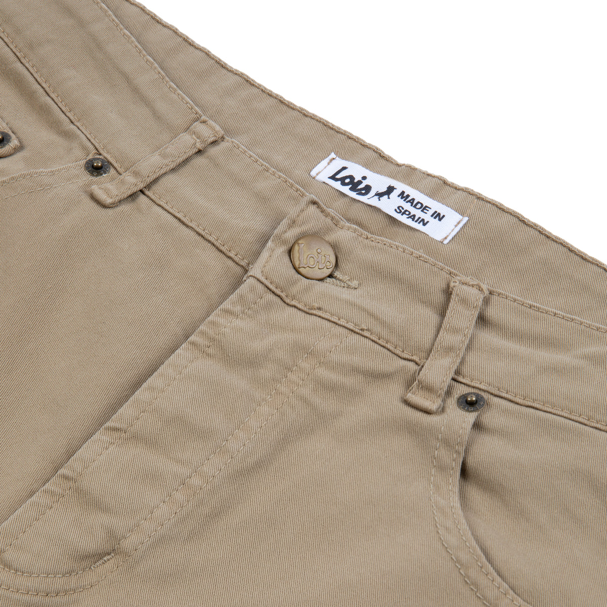 Terrace pant Cotton Plus Dark Sand