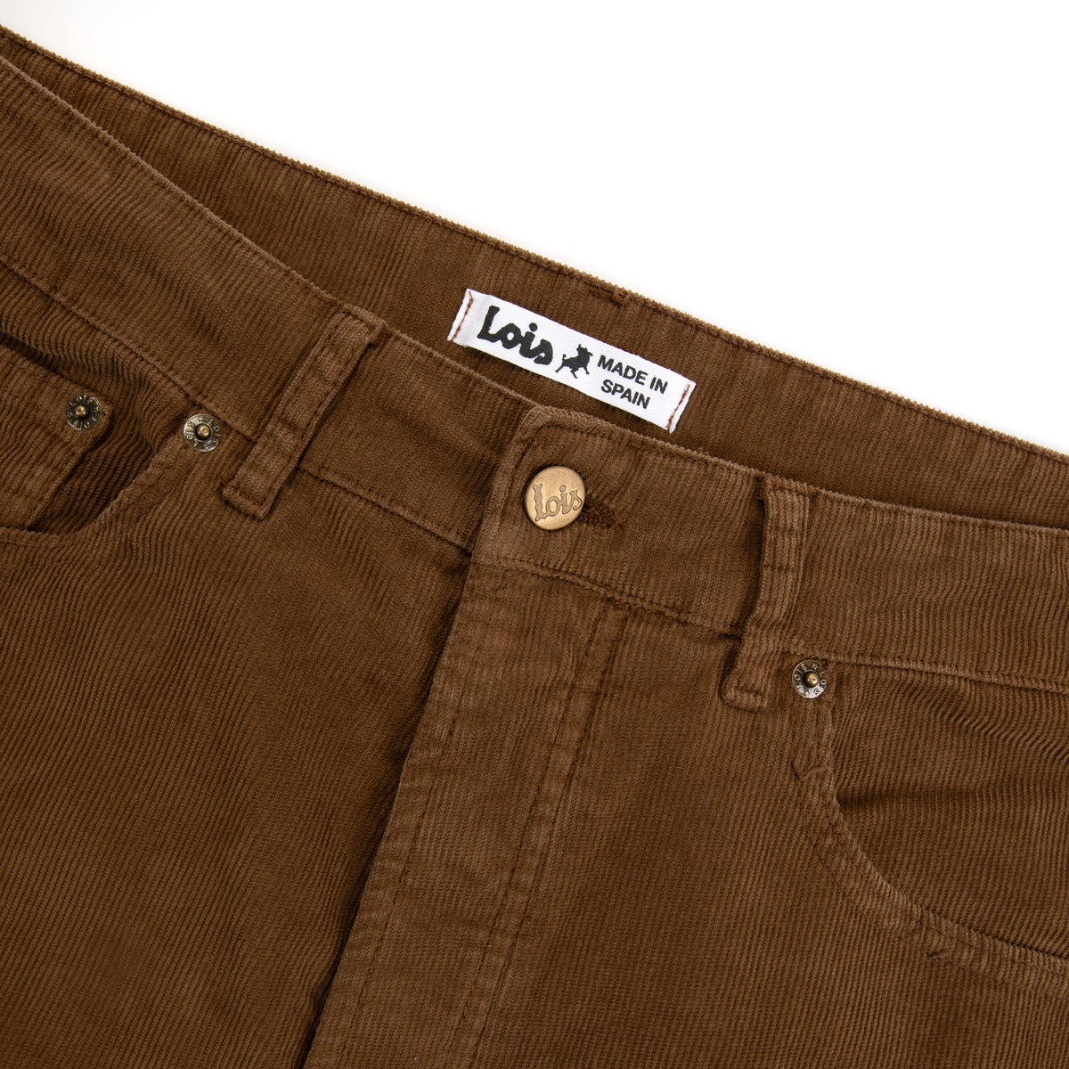 Dario Bootcut Cord Brown