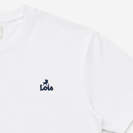 New Baco Mini Lois T-Shirt White / Navy