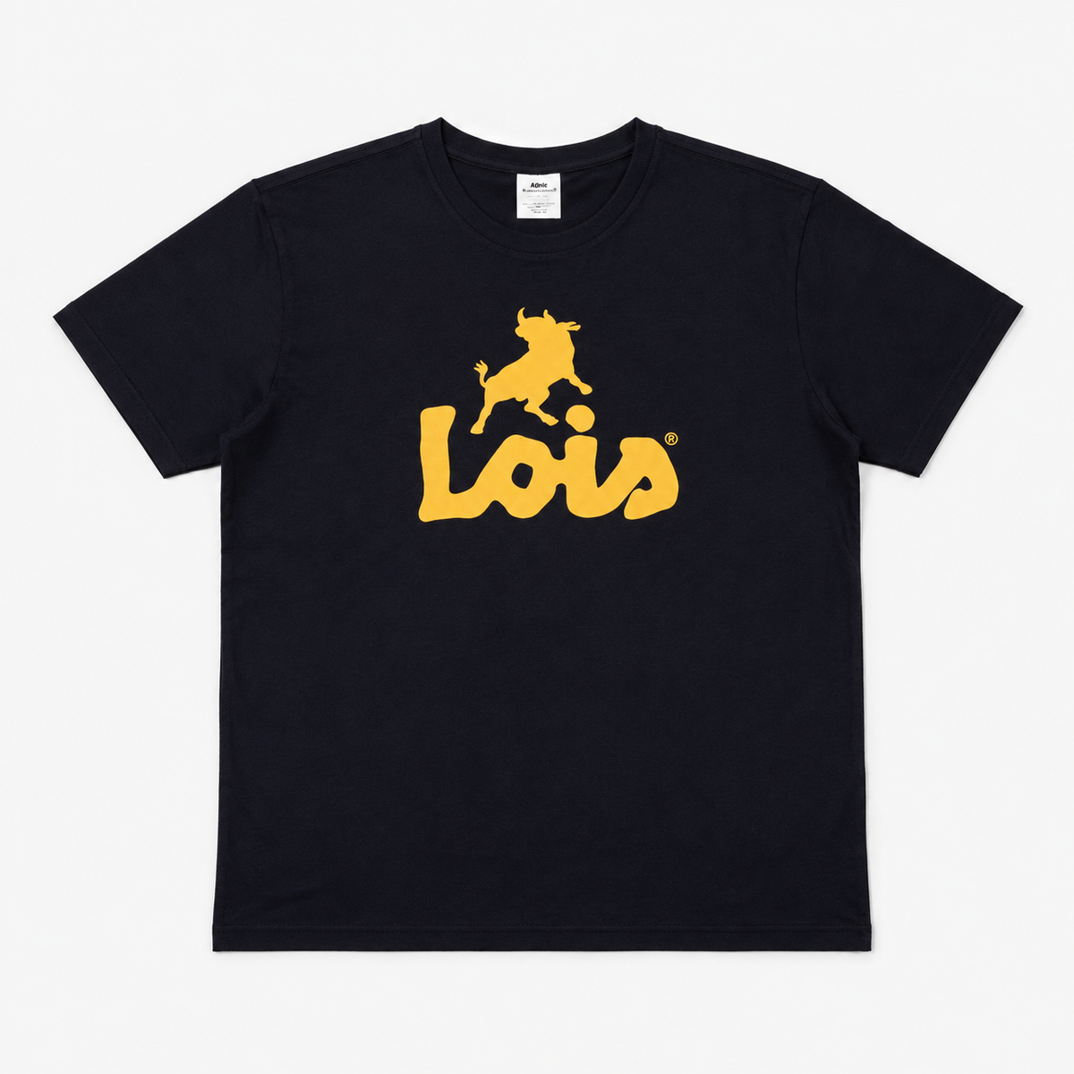 New Baco Logo Classic Tee - Navy