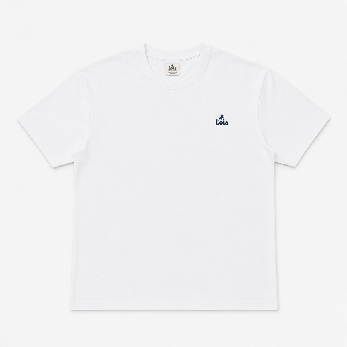New Baco Mini Lois T-Shirt White / Navy