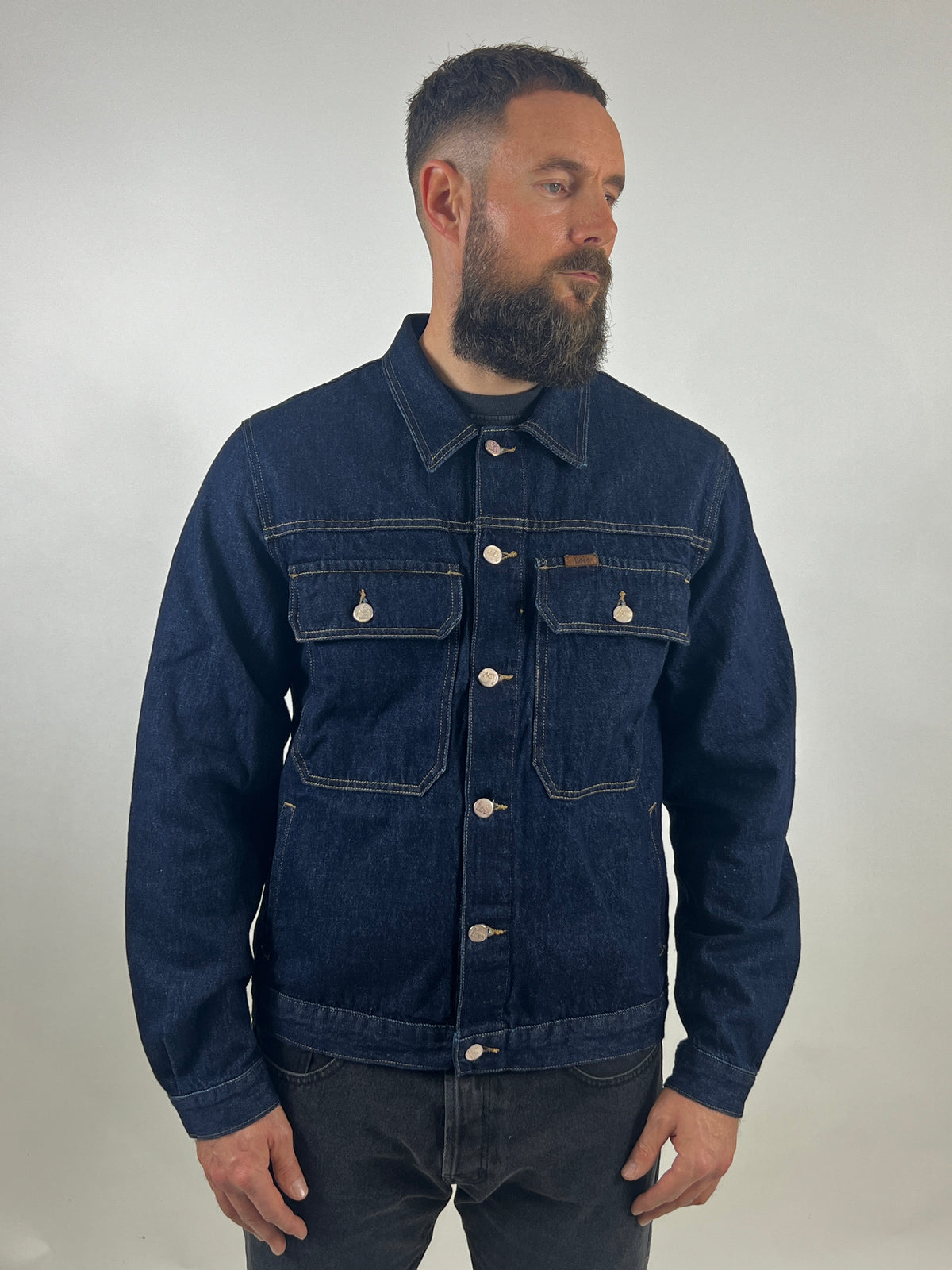 Lazer Work Jacket Noad Water Denim