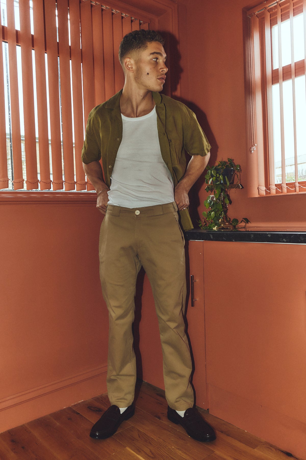 Edun Work Twill Pant Incense