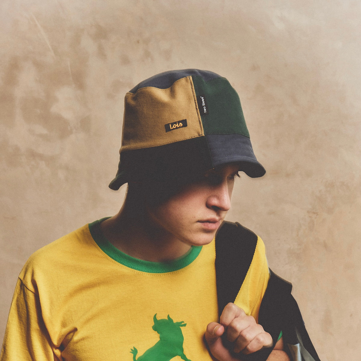 Bucket Hat- Multi Patchwork