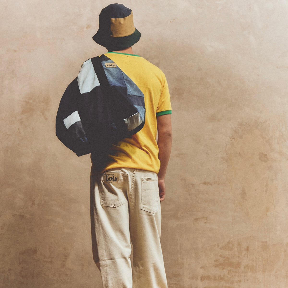 Denim Shopper Tote Bag