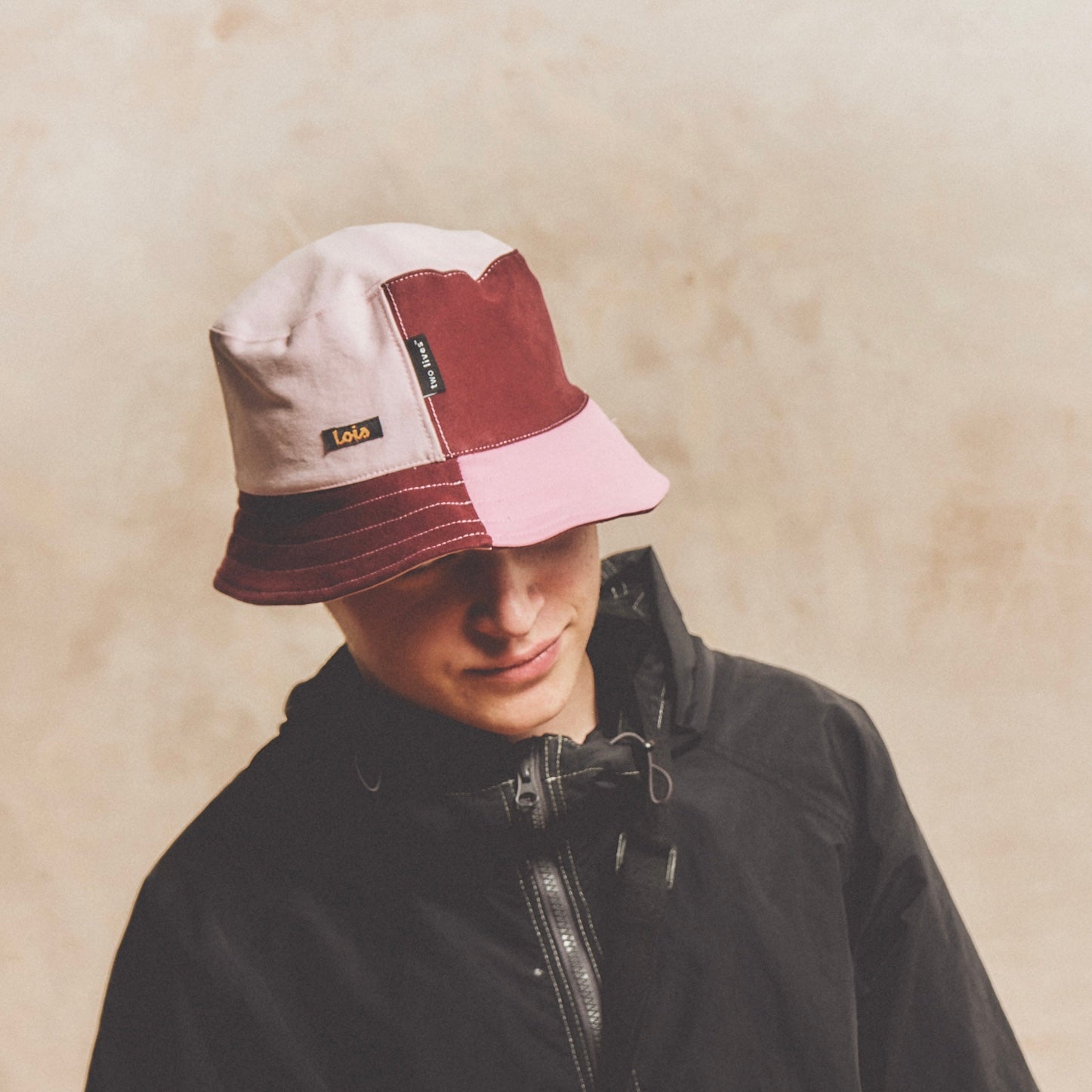 Bucket Hat  Burgundy PINK