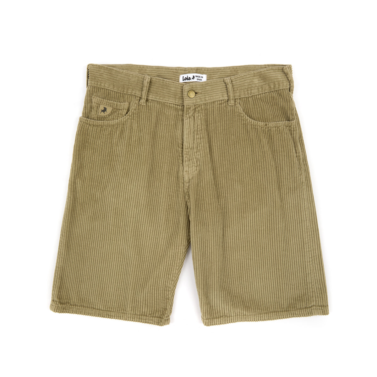 Pepe Jumbo Cord Shorts Dark Sand
