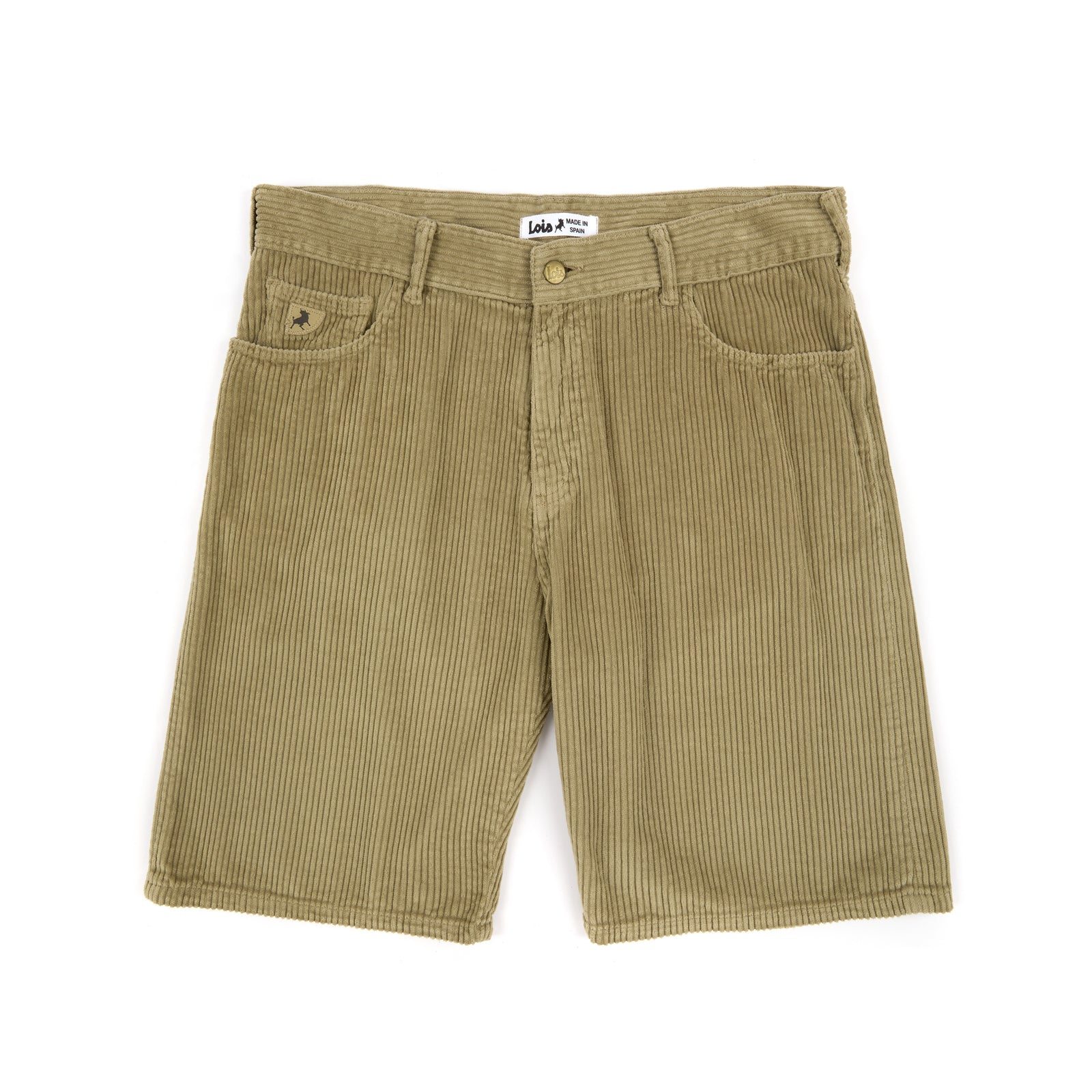 Pepe Jumbo Cord Shorts Dark Sand