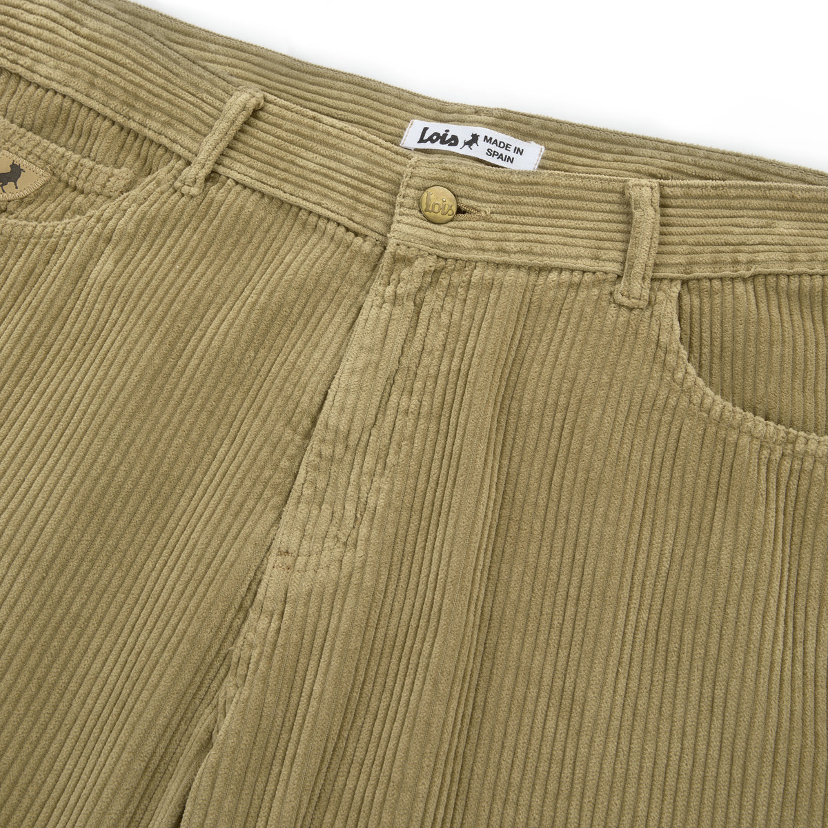 Pepe Jumbo Cord Shorts Dark Sand