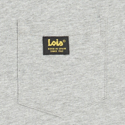 Teco Tee Black Label Grey