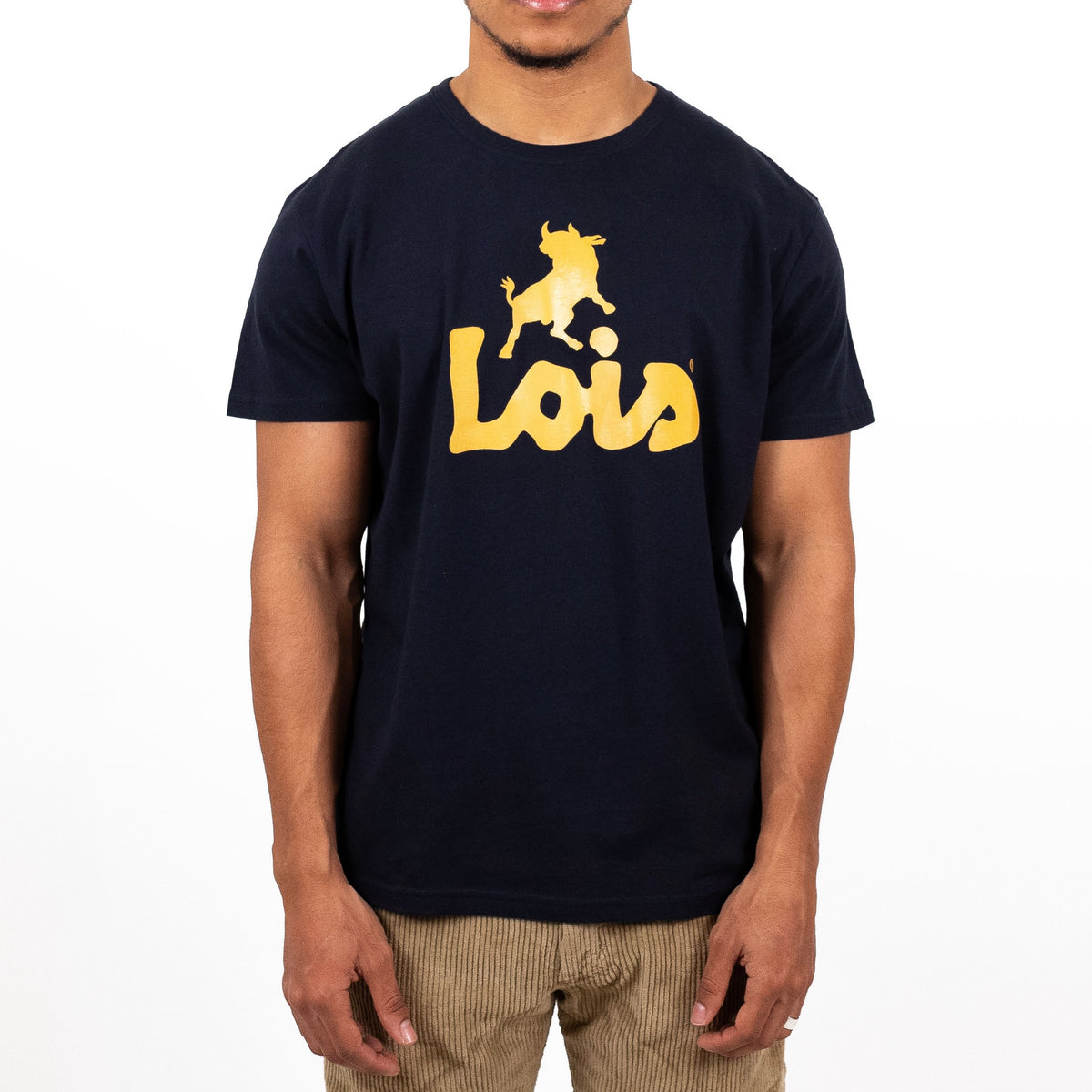 New Baco Logo Classic Tee - Navy
