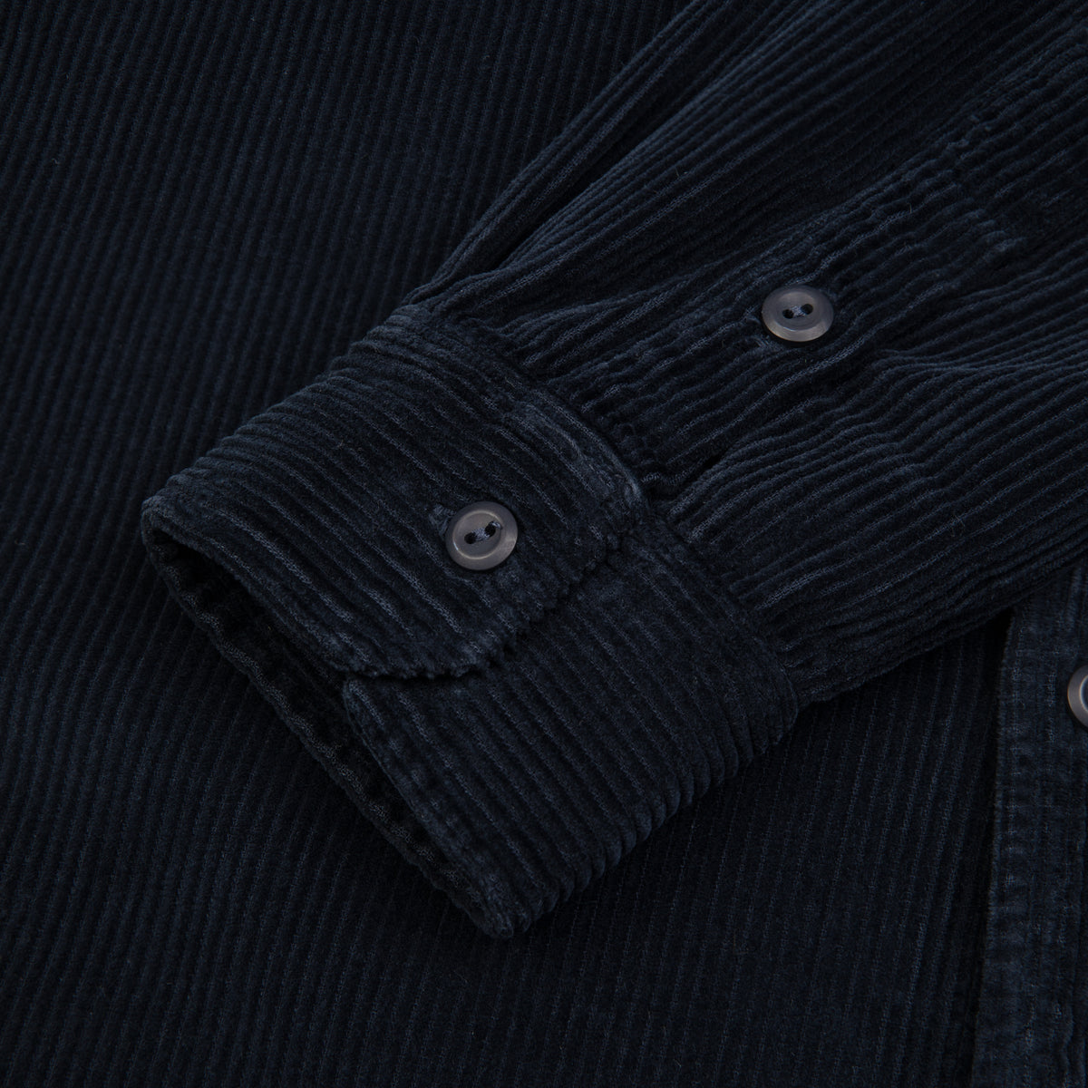 Leo Cord Workshirt Navy