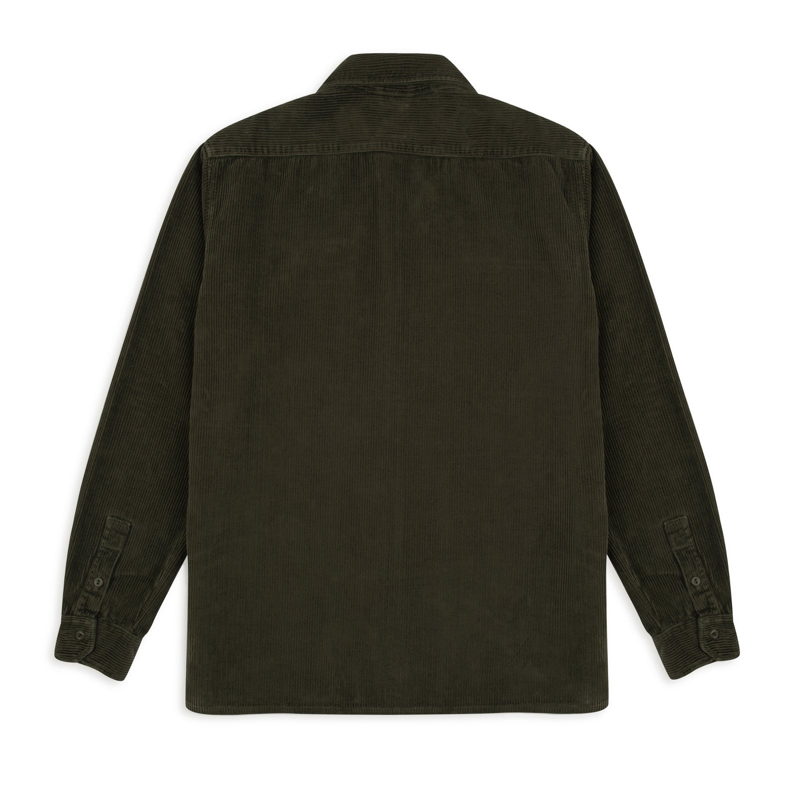 Leo Cord Workshirt Olive