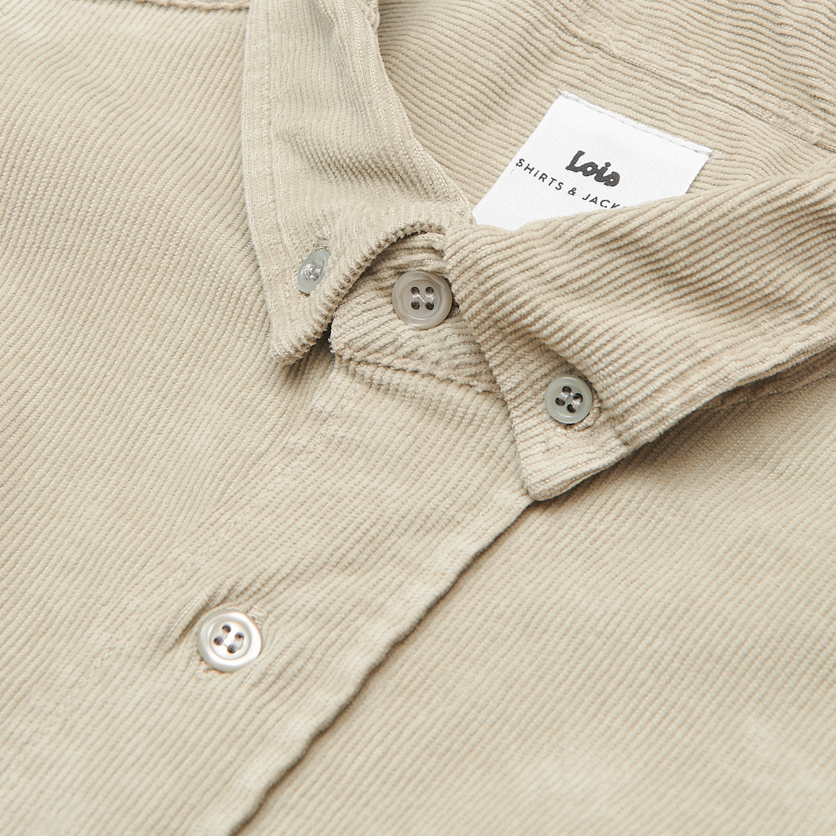 Thomas-R Oxford Shirt - Abbey Stone