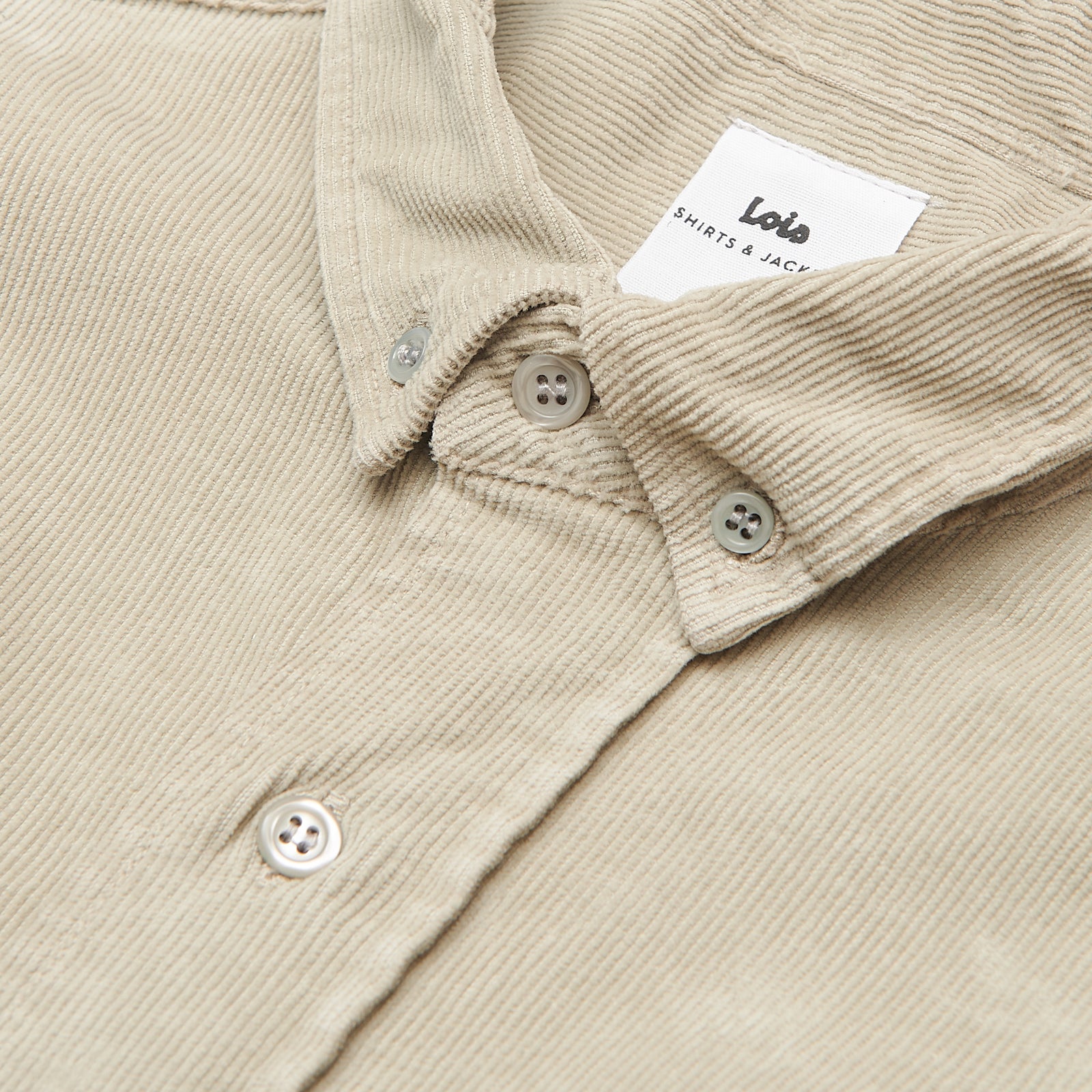 Thomas-R Oxford Shirt - Abbey Stone