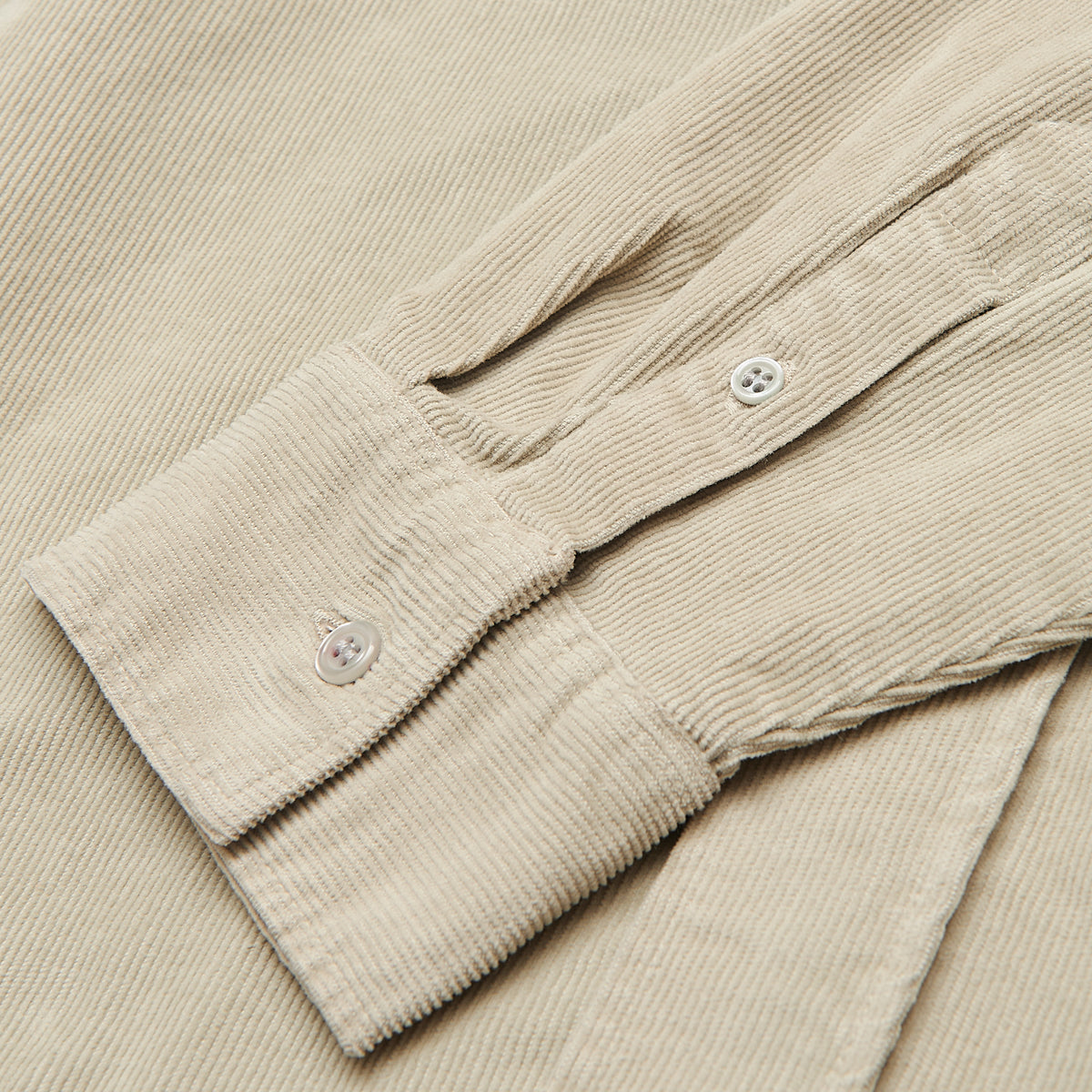 Thomas-R Oxford Shirt - Abbey Stone