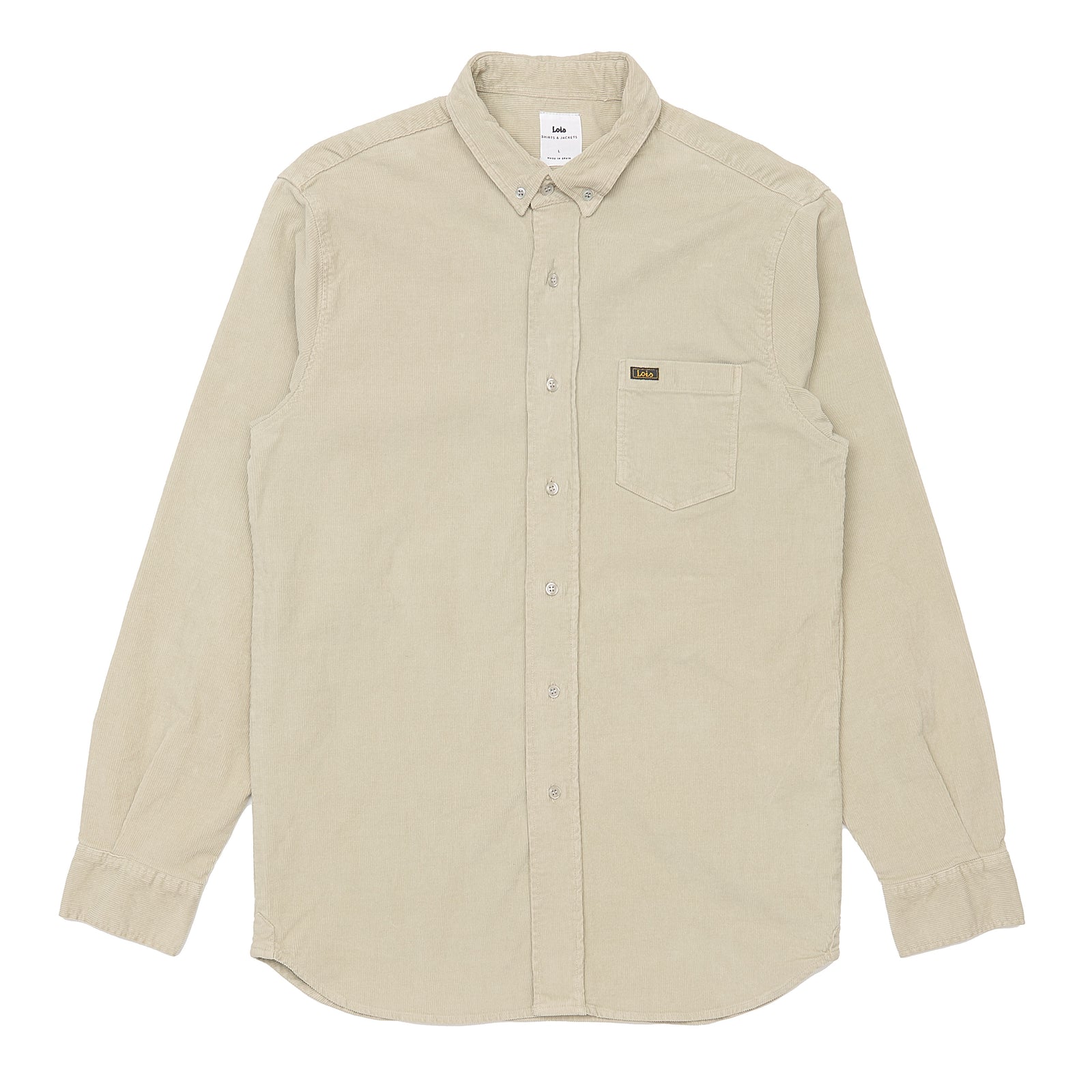Thomas-R Oxford Shirt - Abbey Stone