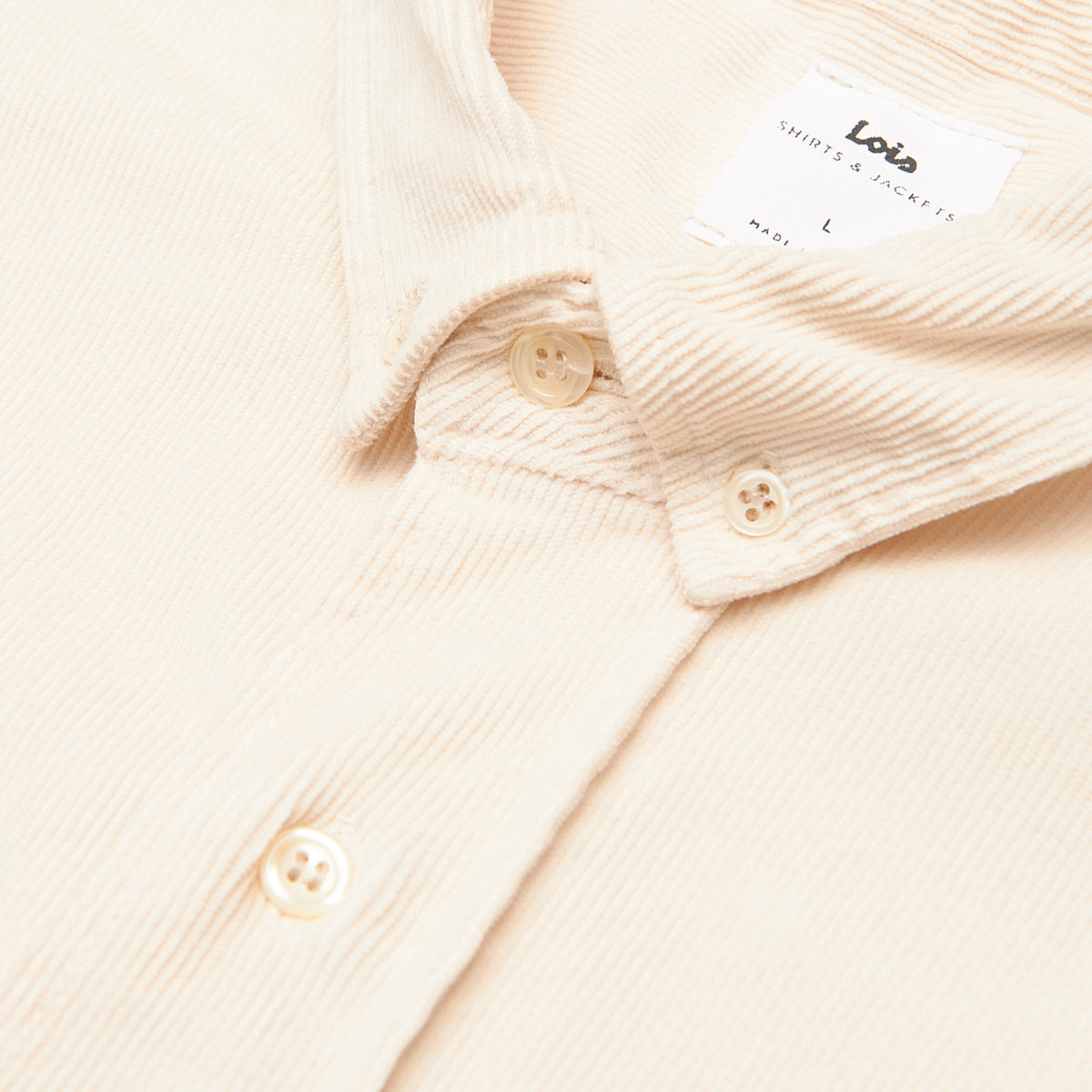 Thomas-R Oxford Shirt - Ecru