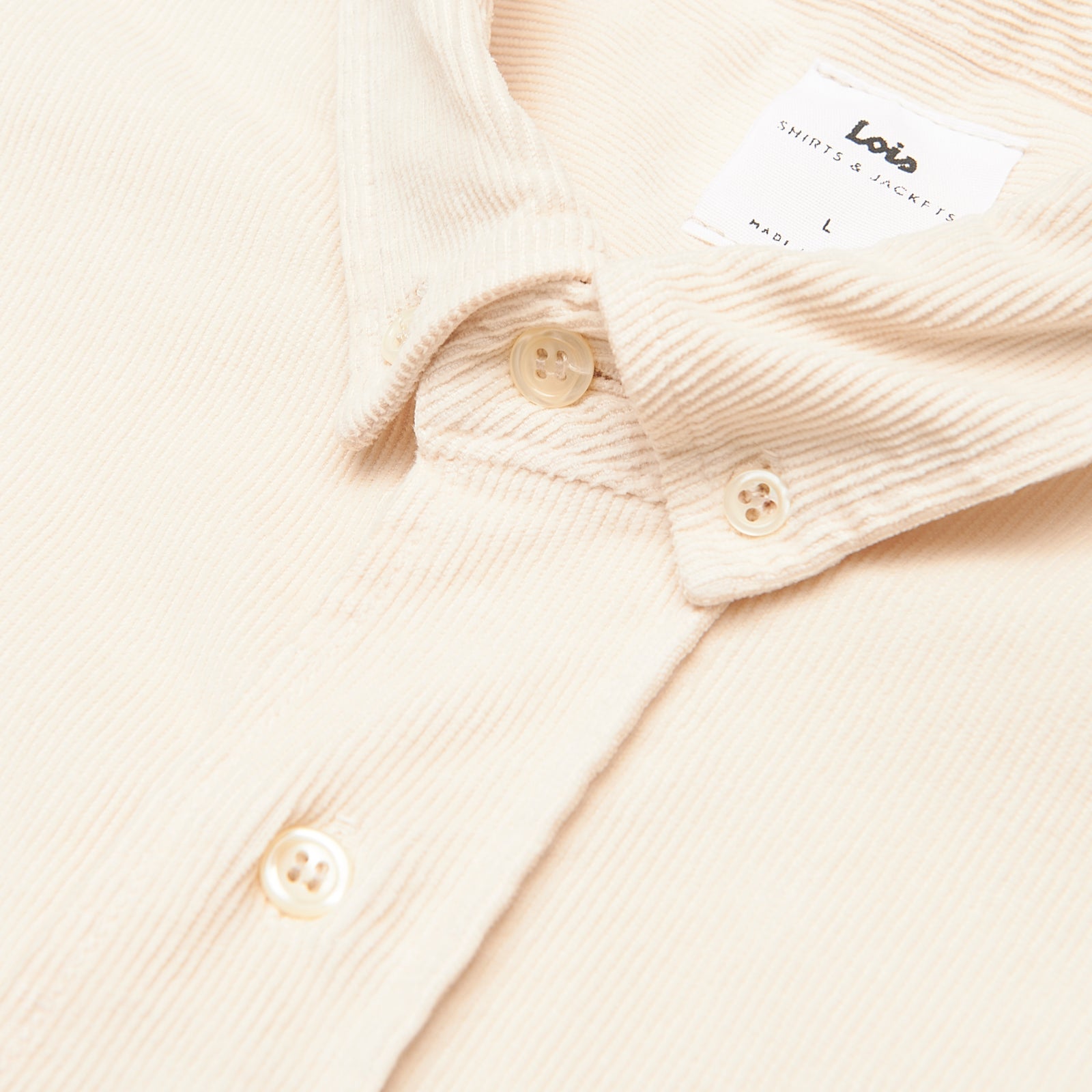 Thomas-R Oxford Shirt - Ecru