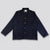 New French Jacket Wayne Dry Linen Indigo Mix