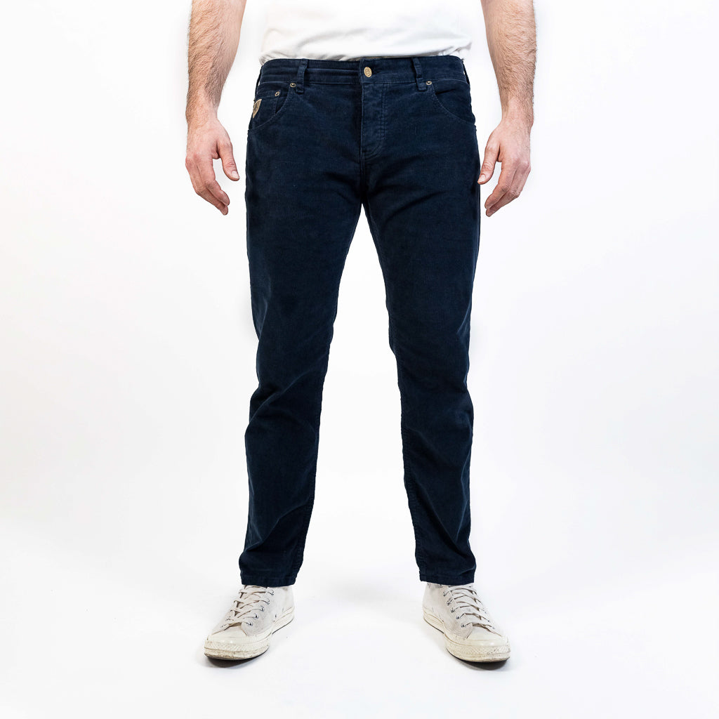 Sierra Cord - Navy TAPERED FIT