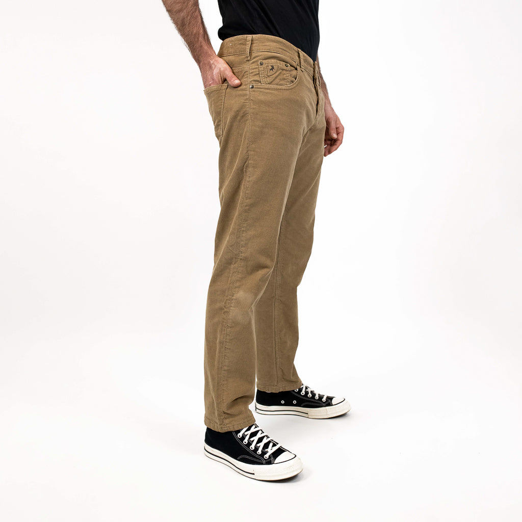 Sierra Cord - Dark Sand Tapered Fit