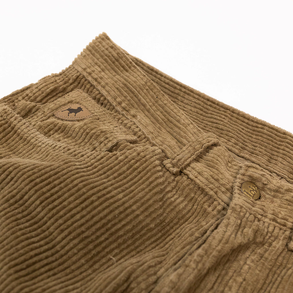 Lois Jeans Men's New Dallas Jumbo Cord Jeans Beige 100% Cotton Made In Spain