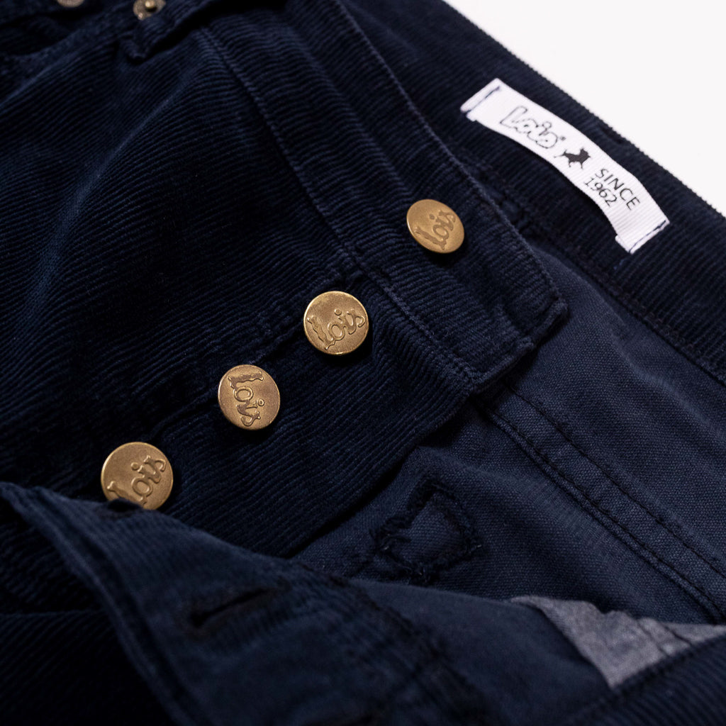 Sierra Cord - Navy Tapered Fit