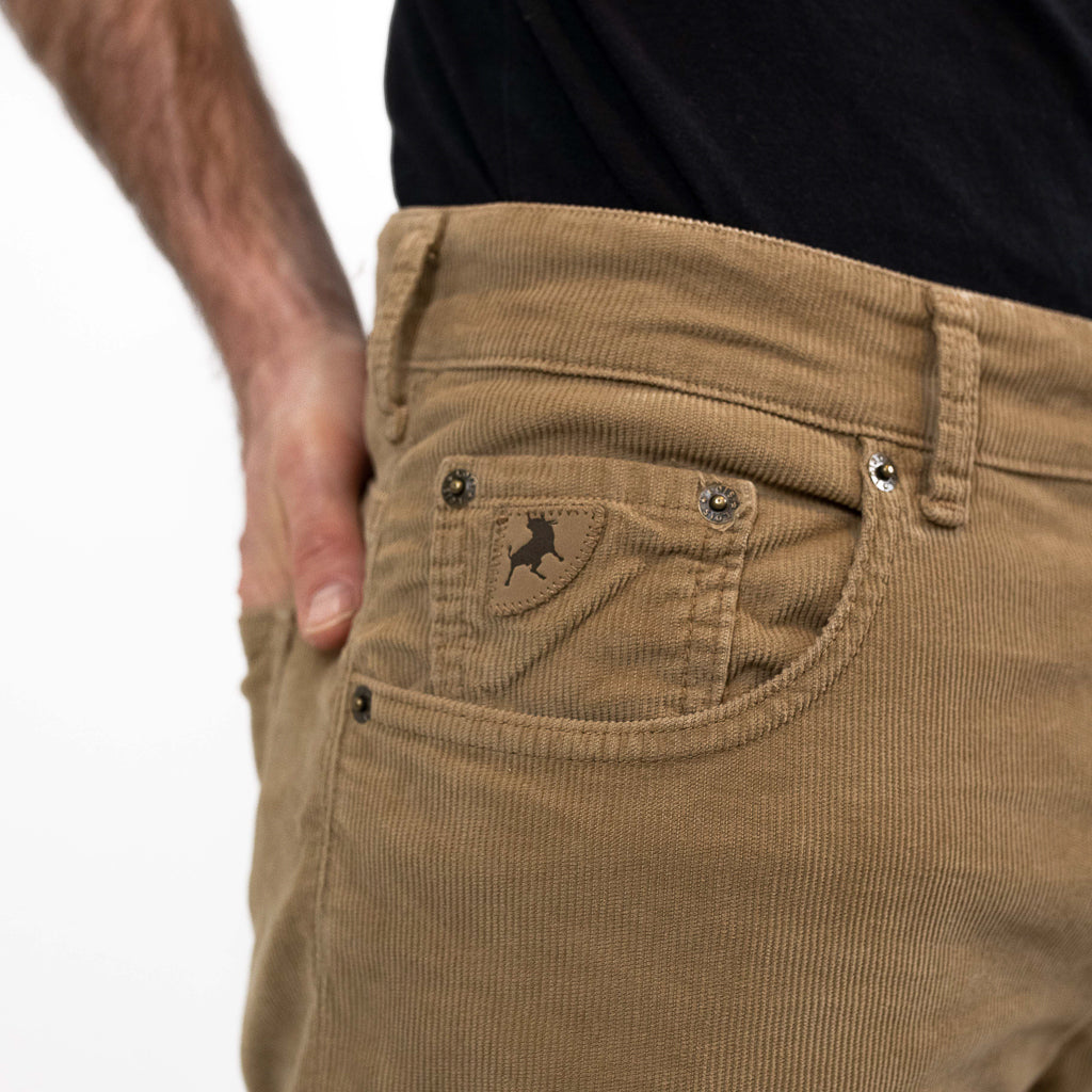 Sierra Cord - Dark Sand Tapered Fit