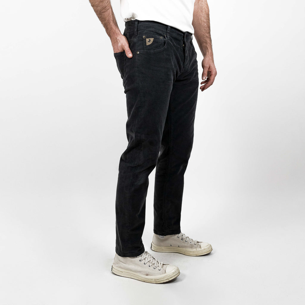 Sierra Cord - Charcoal TAPERED FIT