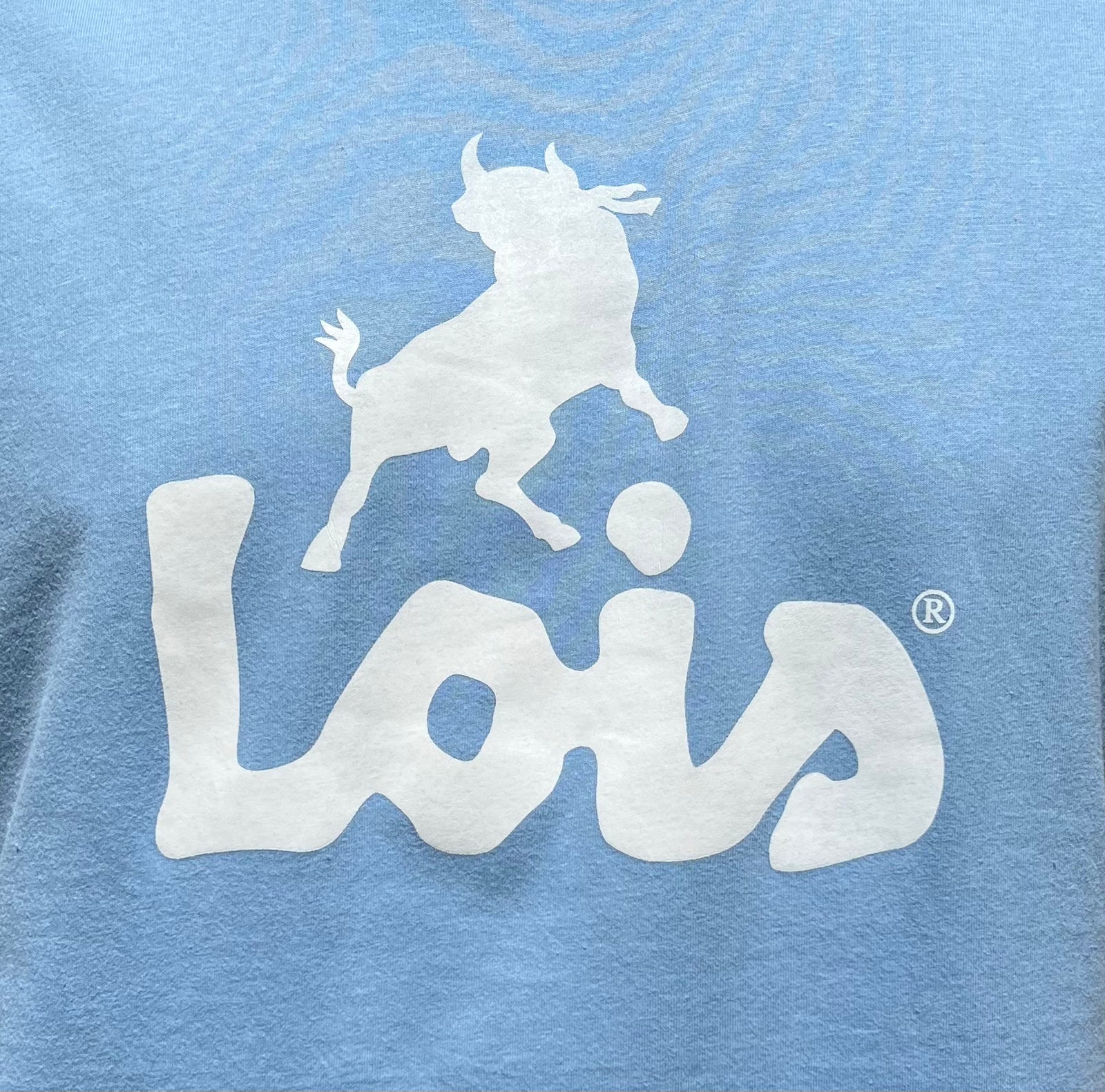 New Baco Logo Classic T-Shirt Sky / White